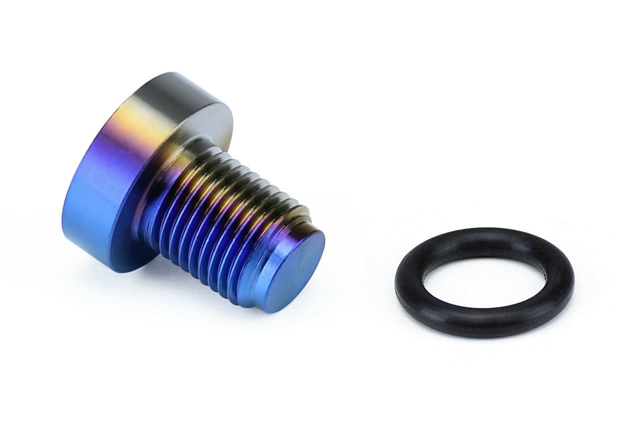 HPS Performance Titanium Coolant Bleed Screw for Toyota Supra MK5 Turbo A90