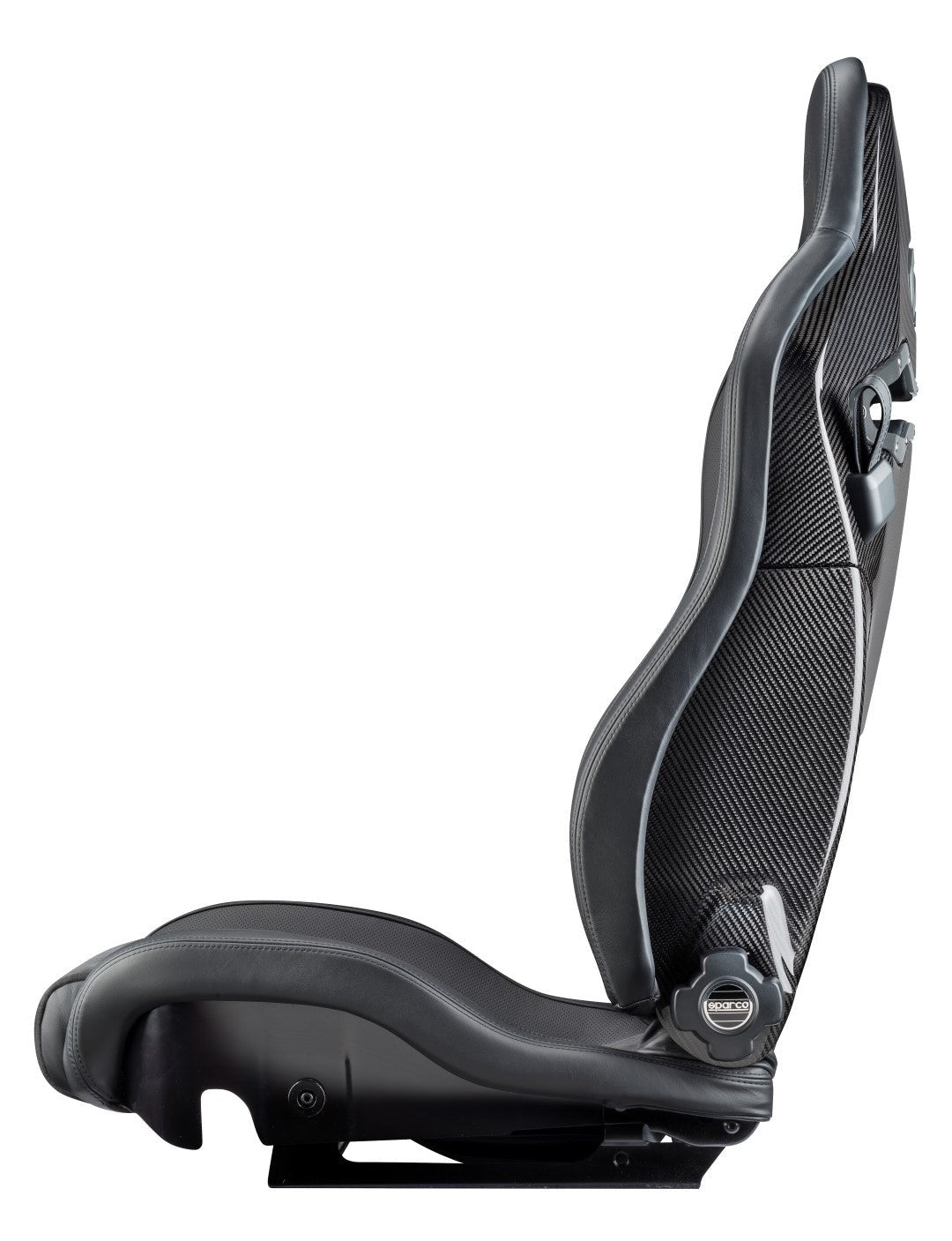 Sparco SPX Carbon Fiber Seat Leather/Alcantara Black Right Side - Universal