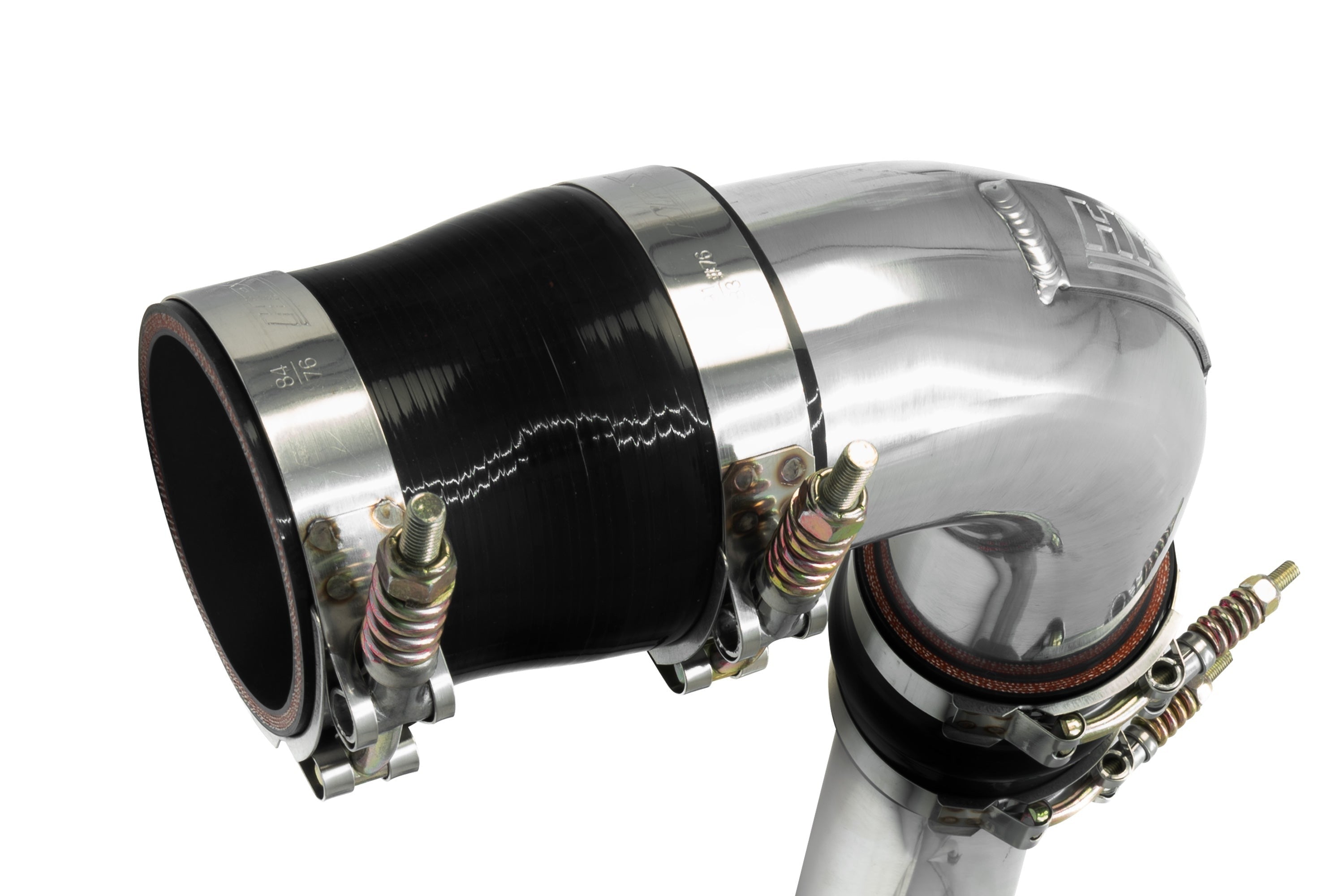 HPS Intercooler Charge Pipe Hot Side, 2017-2019 GMC Sierra 2500 HD Duramax 6.6L V8 Diesel Turbo L5P, 17-146