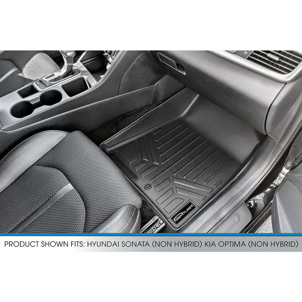 SMARTLINER Custom Fit Floor Liners For 2016-2019 Hyundai Sonata Hybrid