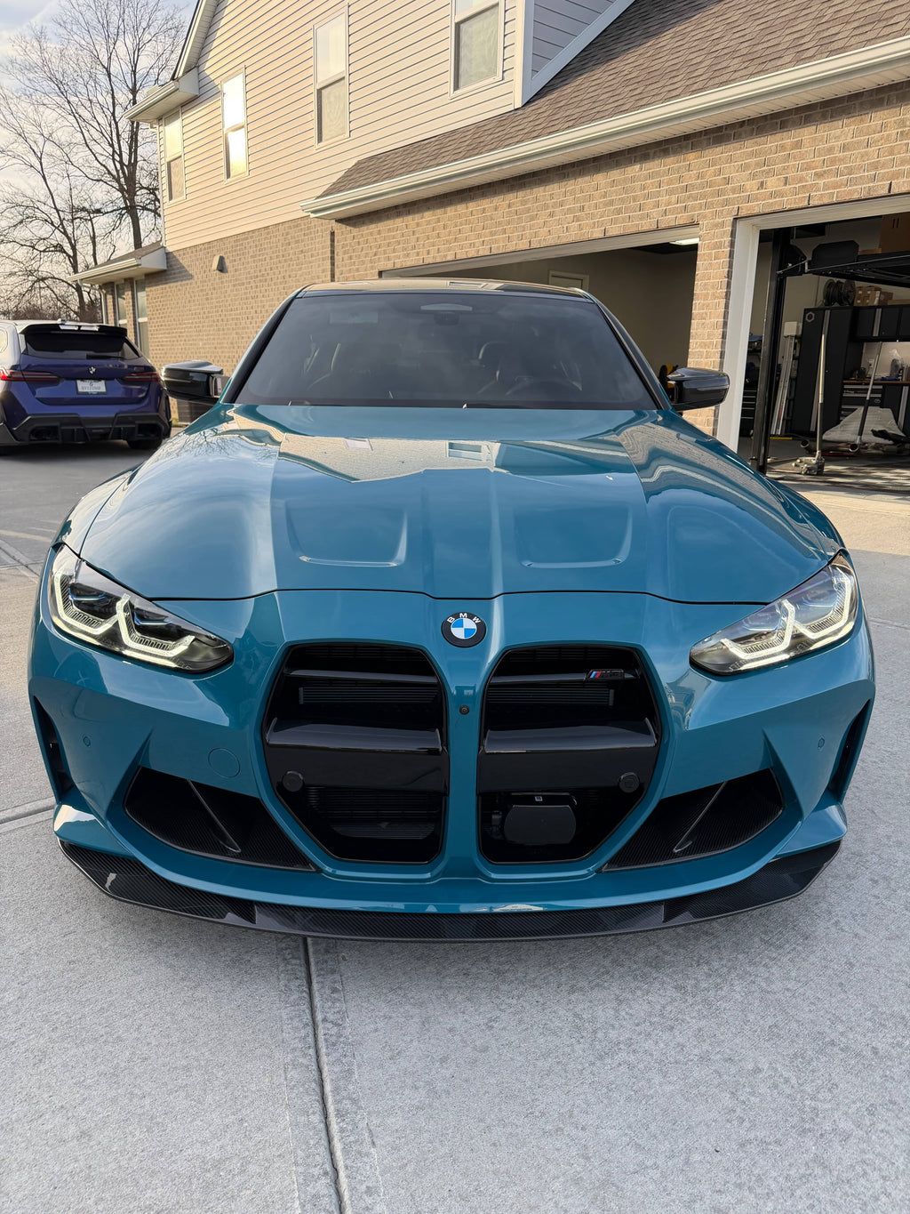 G8X Dry Carbon Fiber V3 Front Splitter