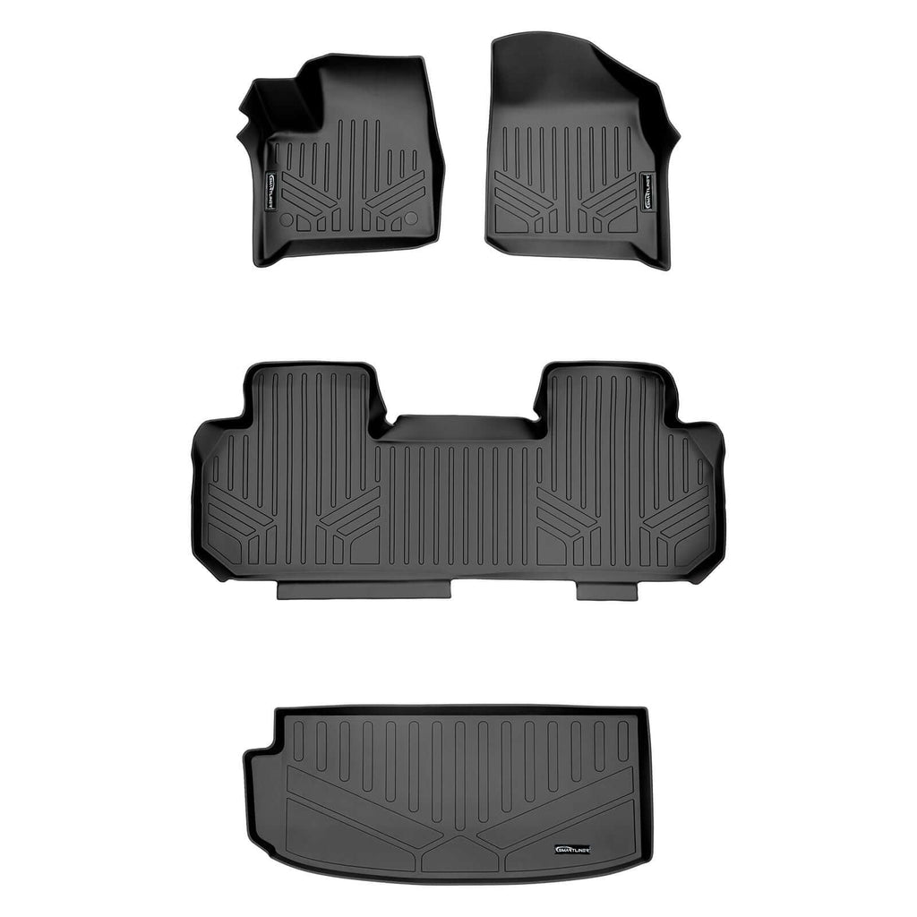 SMARTLINER Floor Liners for 2024-2026 GMC Acadia/Chevrolet Traverse/Buick Enclave (2nd Row Bench)s