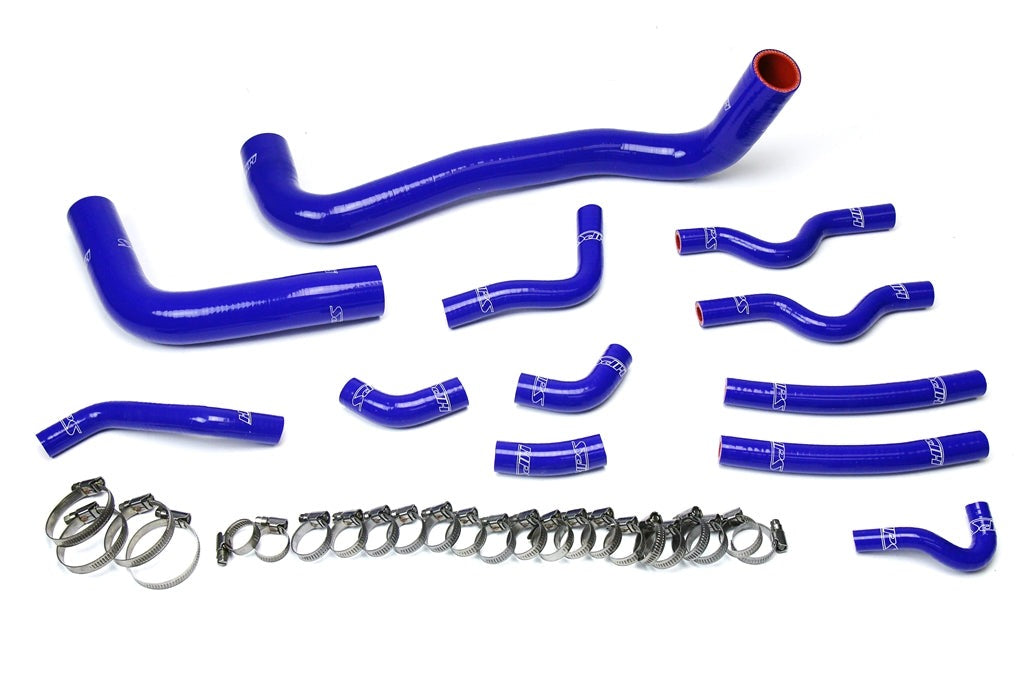HPS Blue Reinforced Silicone Radiator + Heater Hose Kit Coolant Lexus 98-07 LX470 4.7L V8