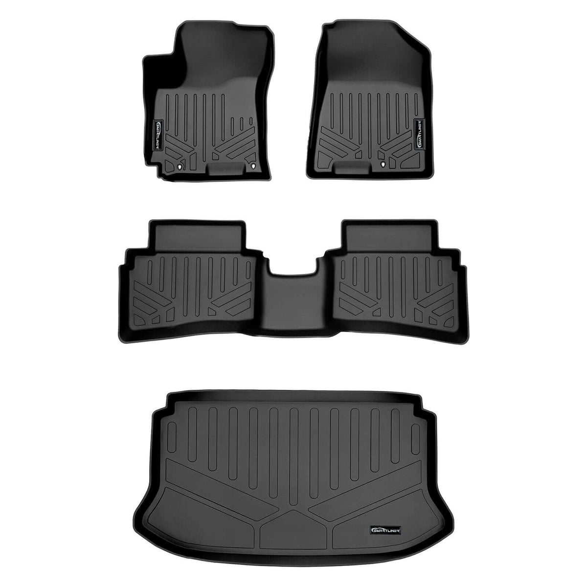 SMARTLINER Custom Fit Floor Liners For 2020-2026 Hyundai Venue (Upper Cargo Position)