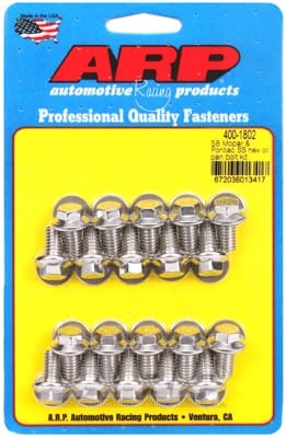 ARP SB Mopar and Pontiac SS Hex Oil Pan Bolt Kit