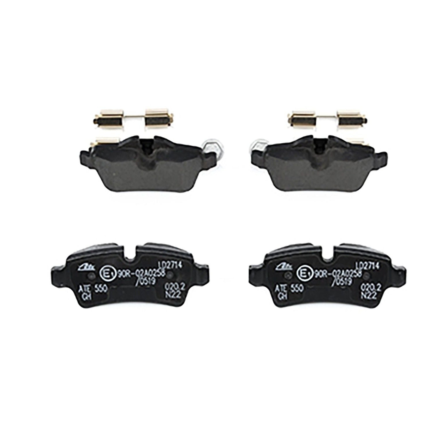 Mini Cooper Rear Ceramic Brake Pad Set By ATE 34216778327 or 34216794059