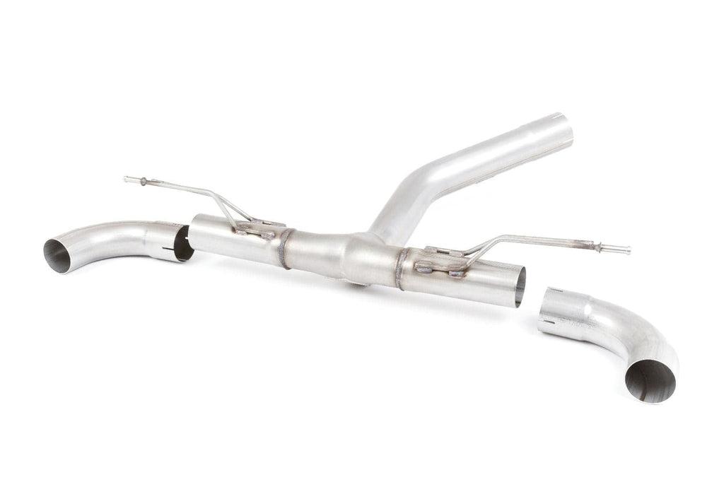 Milltek F20 125i B48 Non-valved Rear Silencer Bypass w/ GT-90 Trims