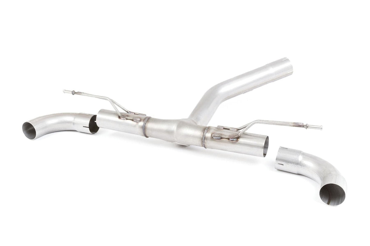 Milltek F20 125i B48 Non-valved Rear Silencer Bypass w/ GT-90 Trims