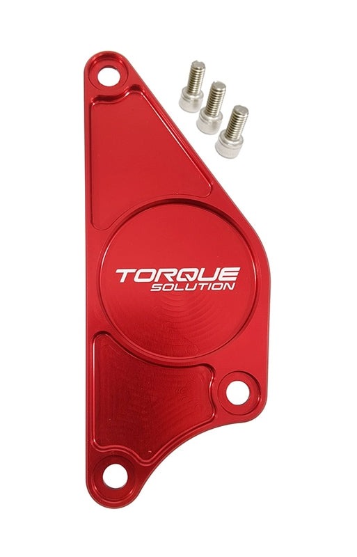Torque Solution cam Plate Red - 2013-2021 Scion FR-S / Subaru BRZ / Toyota 86