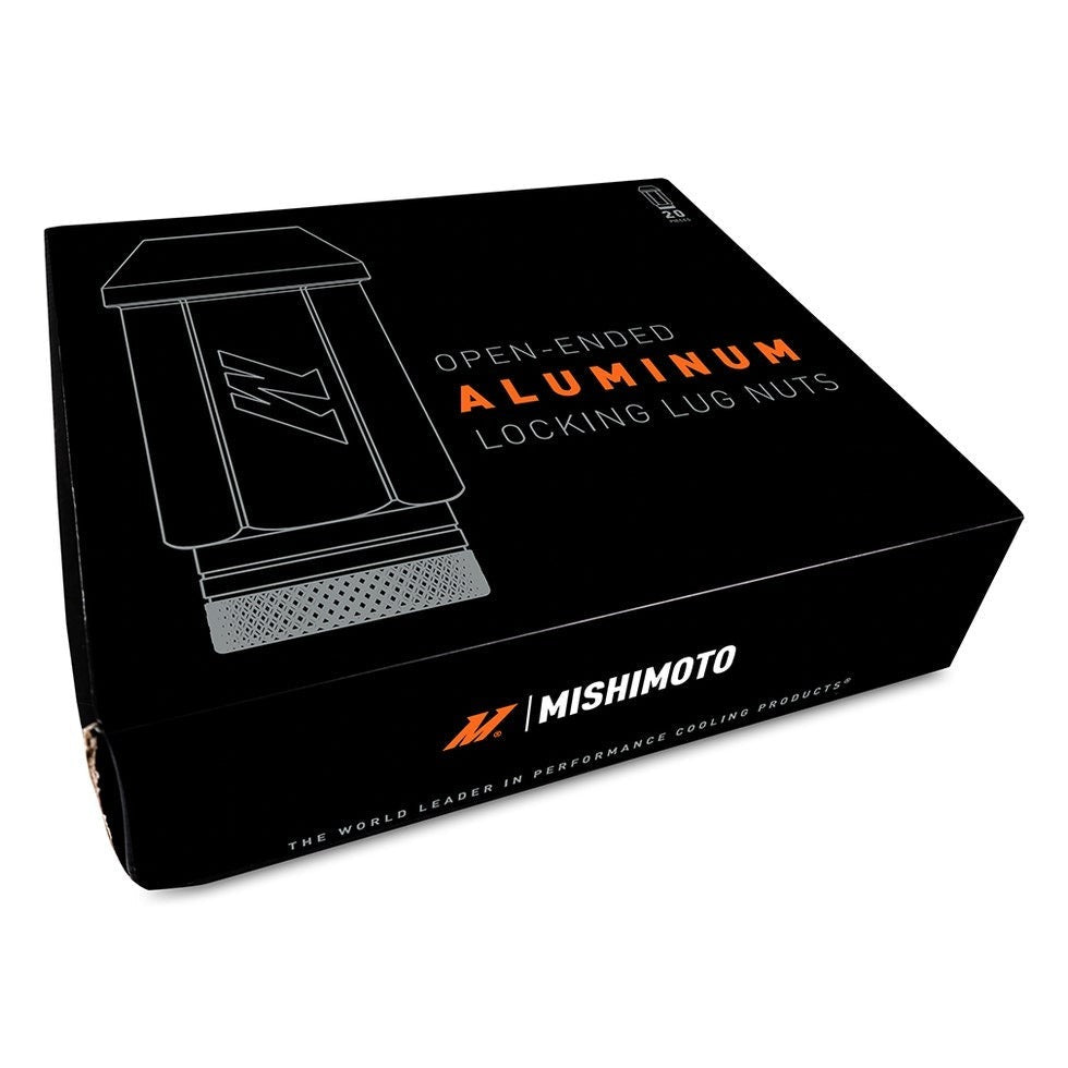 Mishimoto Aluminum Locking Lug Nuts - M12x1.25 20pc Set - Blue - Universal