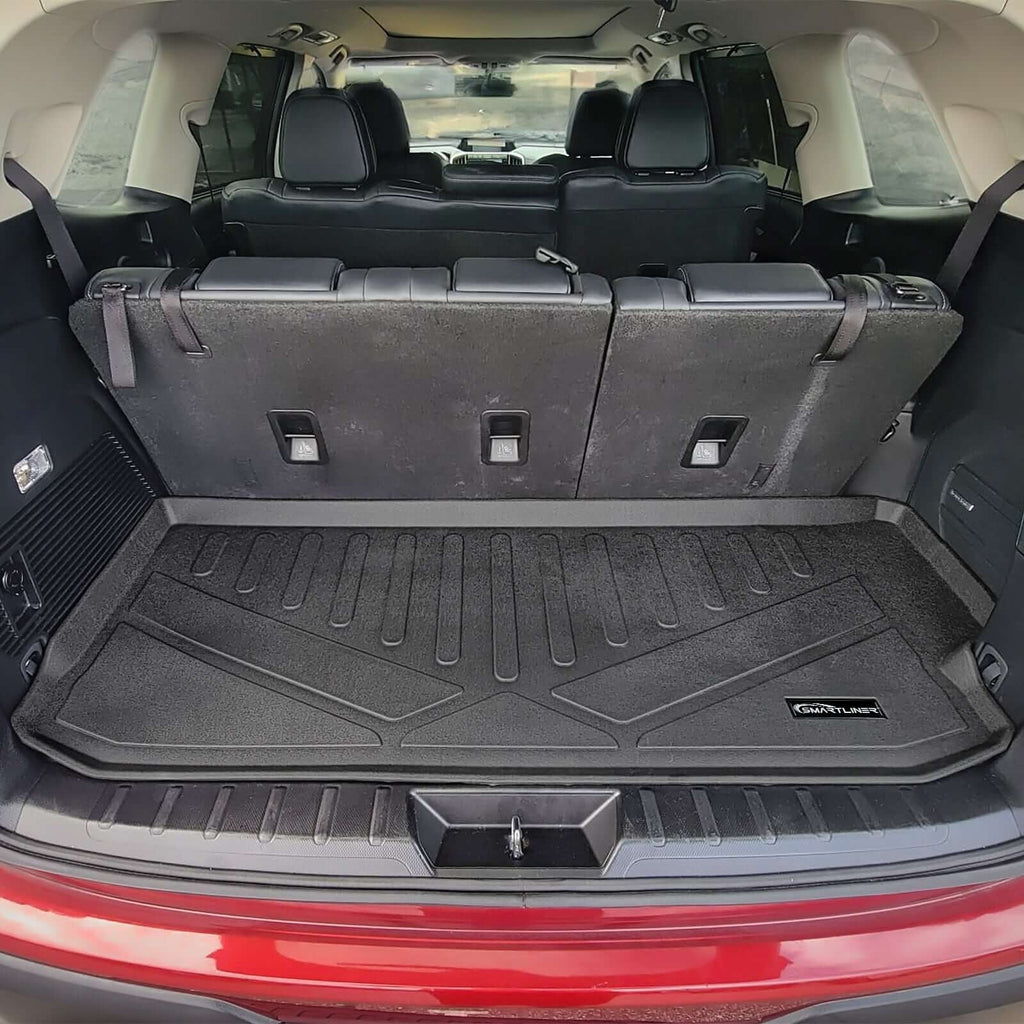 Smart TrimTM Floor Liners For 2019-2026 Subaru Ascent (2nd Row Bucket) and With Subwoofer in the Cargo Area
