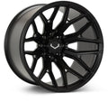 Vossen VFX-03 24x14 - 6x139.7 - ET44 - Mega Deep - 78.1 - Satin Black Wheel