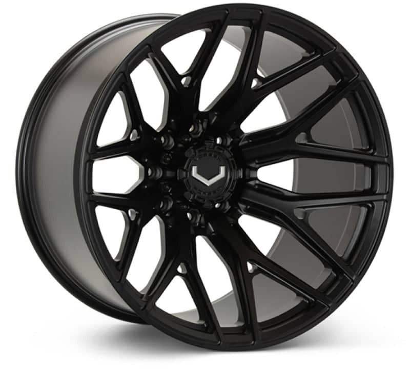 Vossen VFX-03 24x14 - 6x139.7 - ET44 - Mega Deep - 78.1 - Satin Black Wheel
