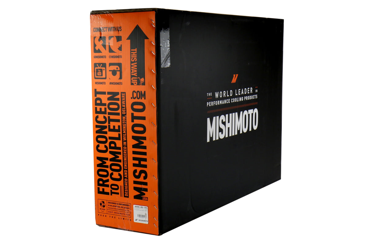 Mishimoto Performance Top Mount Intercooler and Charge Pipe Kit - 2015+ WRX-Polished Pipe, Silver Intercooler