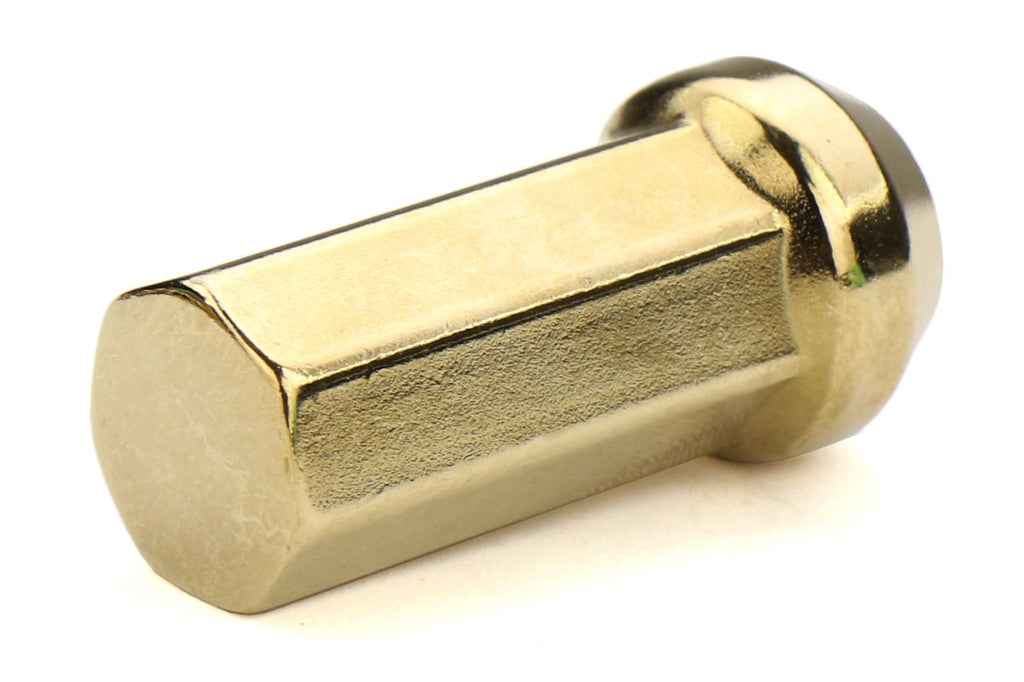 Project Kics Kyokugen Heptagon 42mm Closed Ended Gold Lug Nuts 12x1.25 - Universal