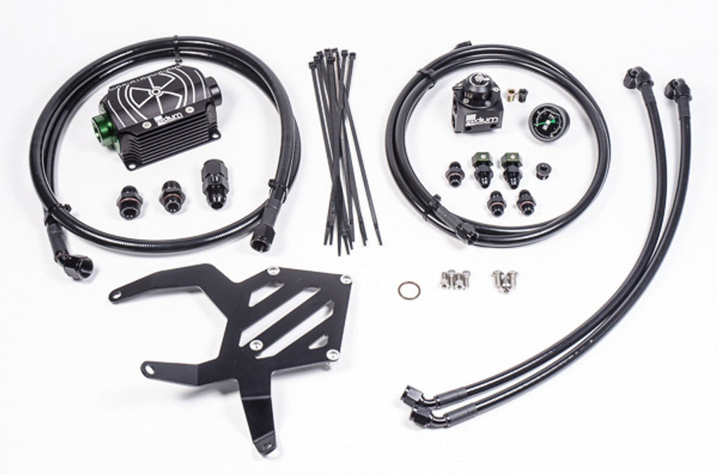 Radium Fuel Hanger Plumbing Kit Microglass Filter - 2013-2021 Scion FR-S / Subaru BRZ / Toyota 86