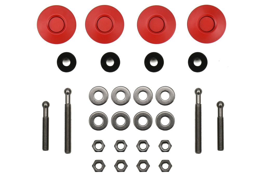 Move Over Racing Bumper Quick Release Kit Red - 2013-2016 Scion FR-S / 2013-2020 Subaru BRZ / 2017-2019 Toyota 86