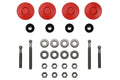 Move Over Racing Bumper Quick Release Kit Red - 2013-2016 Scion FR-S / 2013-2020 Subaru BRZ / 2017-2019 Toyota 86