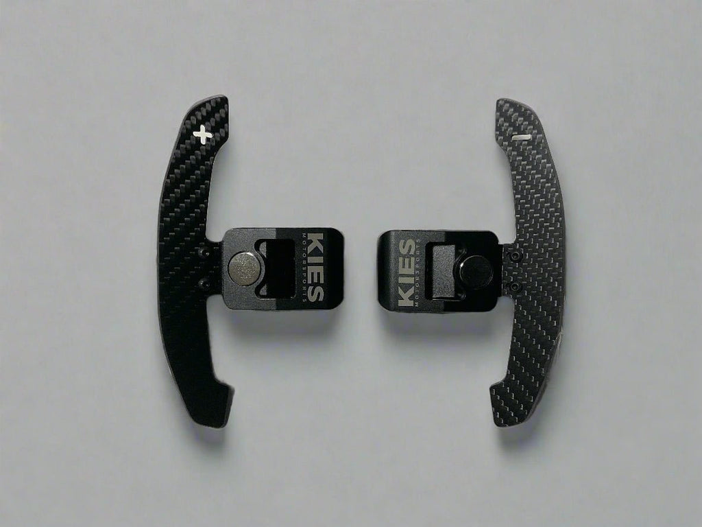 KIES Motorsports Carbon Fiber Magnetic Paddle Shifters for BMW / Mini / Toyota Supra - F Series / G Series / A90 - A91