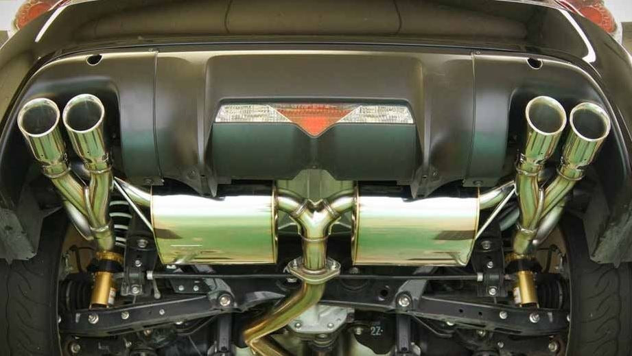HKS Legamax Sports Quad Tip Exhaust System - 2013-2022 Scion FR-S / Subaru BRZ / Toyota GR86