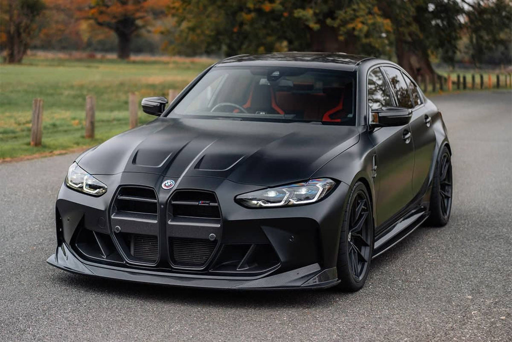 TREVORA G80 M3 Pre-Preg Carbon Fiber PR-1 Side Skirts