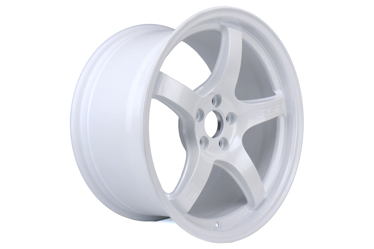 Rays Gram Lights 57CR Ceramic Pearl 17x9 +38 5x100 (Sold as pair) - 2013-2024 Subaru BRZ / Scion FR-S / Toyota GR86 / 2014-2018 Subaru Forester