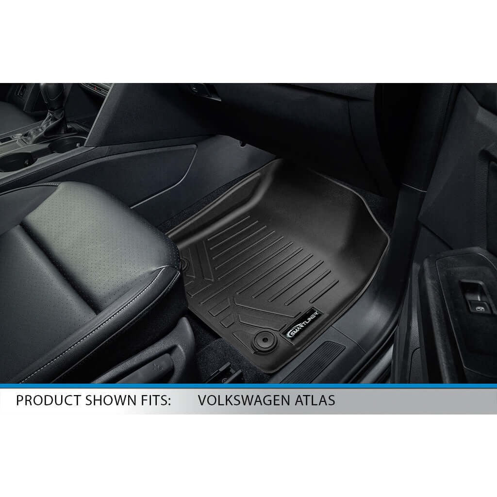 SMARTLINER Floor Liners for 2018-2026 Atlas ((2nd Row Bench))