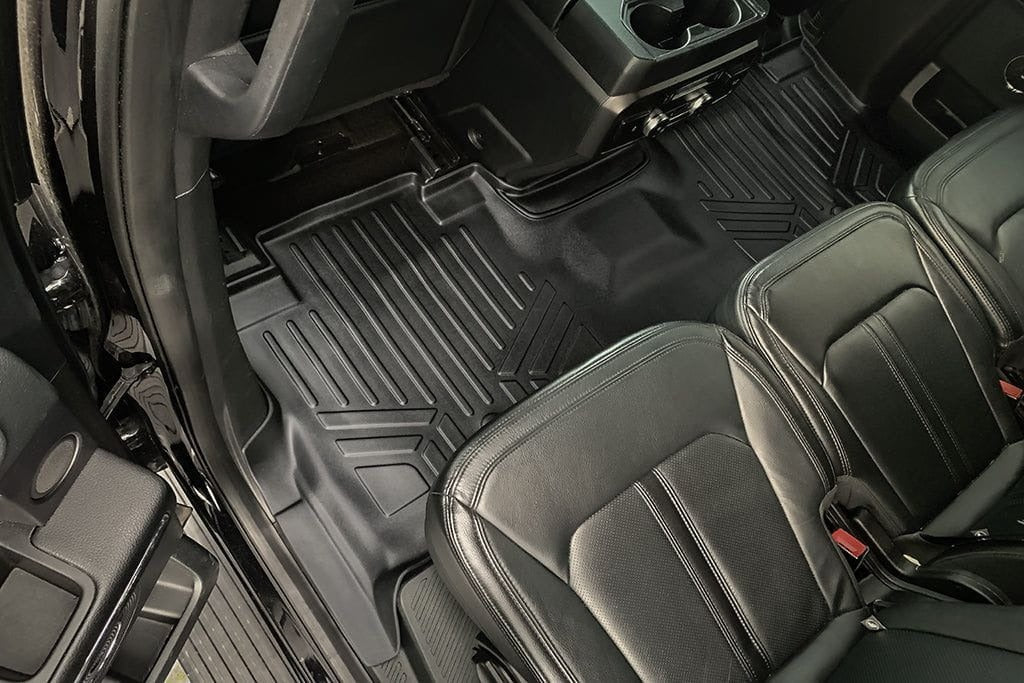 SMARTLINER Floor Liners for 2018-2024 Ford Expedition Max/Lincoln Navigator L ((2nd Row Bench))