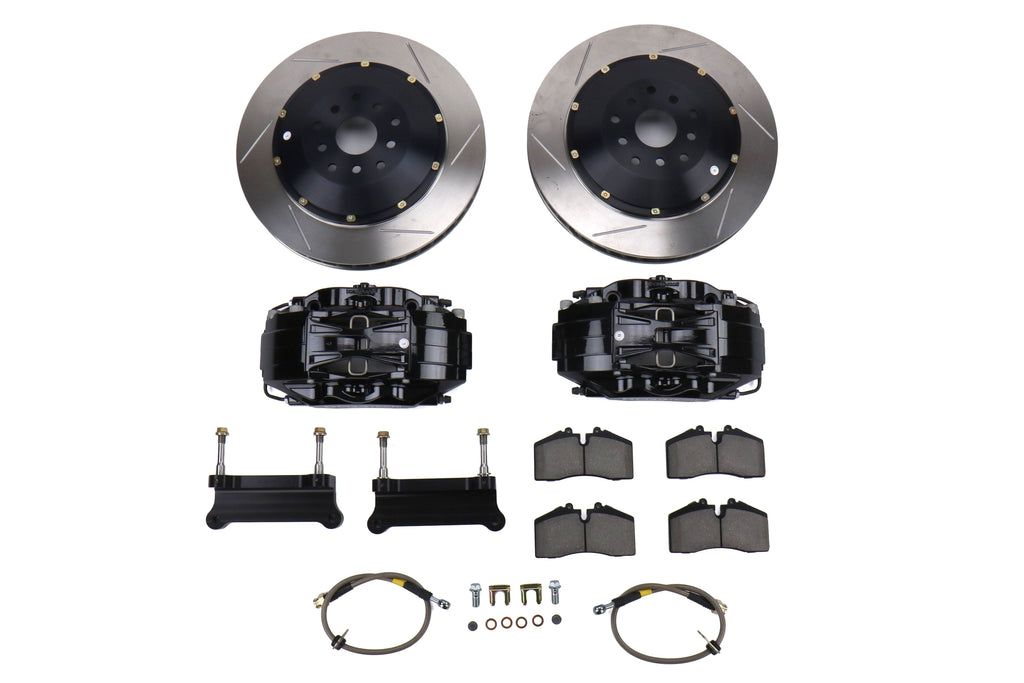 Stoptech 355x32 Big Brake Kit Slotted / Black (Front) - 2013+ FR-S / BRZ