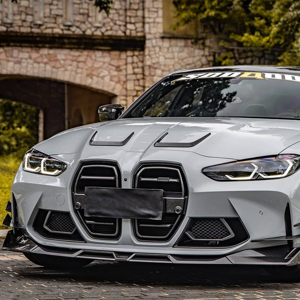 G8X SQ-X Carbon Fiber Hood Vent Trim