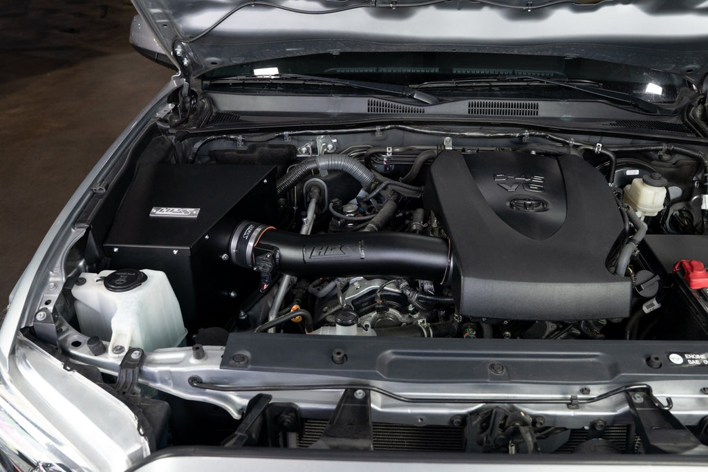 HPS Performance Air Intake Kit 2016-2023 Toyota Tacoma 3.5L V6, Includes Heat Shield, 827-792