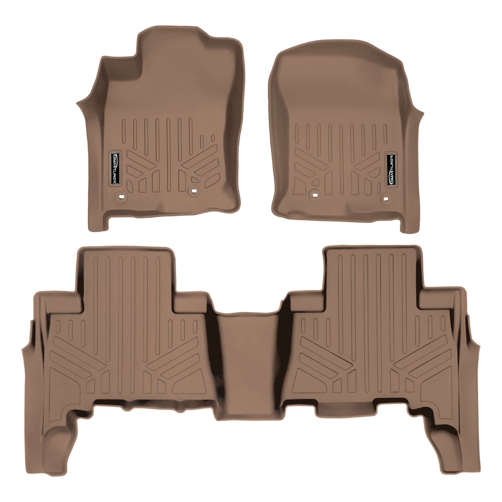 SMARTLINER Custom Fit Floor Liners For 2013-2026 Toyota 4Runner (7 Passenger with 3rd Row Seats)