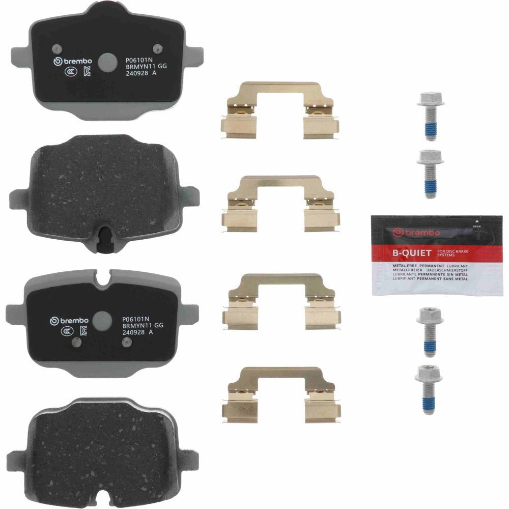 BMW G05 X5 Rear Ceramic Brake Pad Set W/ MSport Brakes By Brembo 34216890353