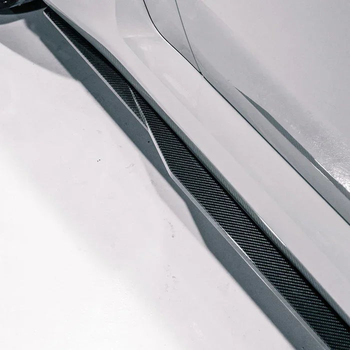 G87 Dry Carbon Fiber Side Skirt Extensions