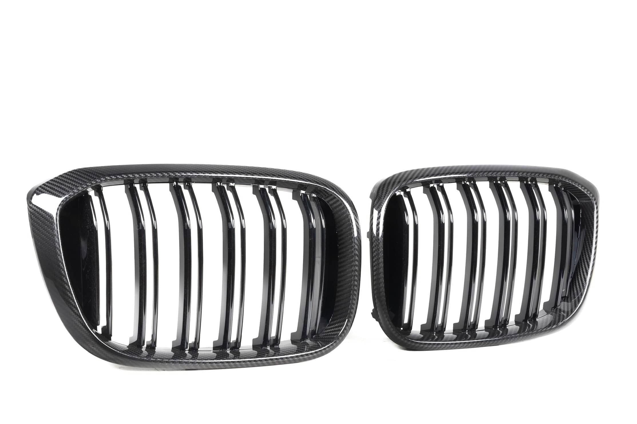 X3/X4 G01/G02/G08 Pre-LCI Double Slat Dry Carbon Fiber Grill