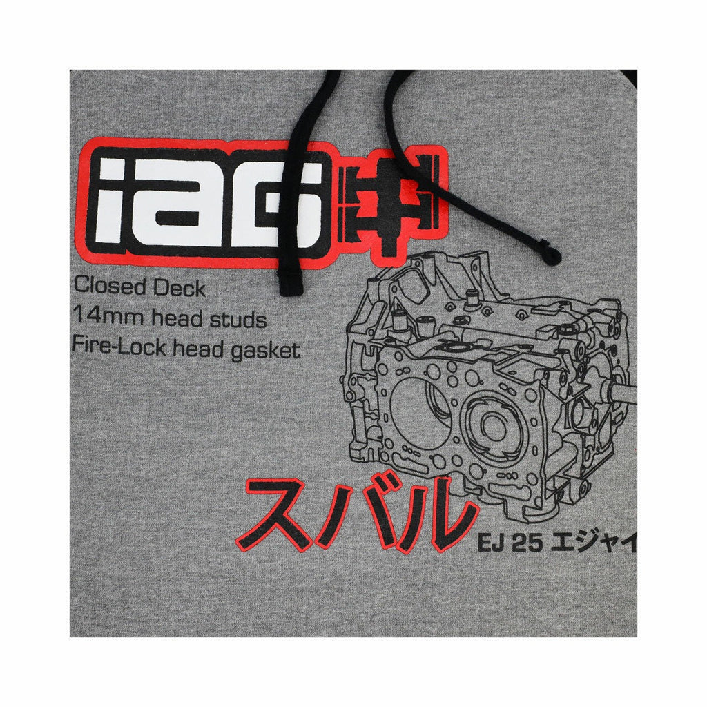 IAG Performance IAG Closed Deck Hoodie (Black and Gray) - Size 2XL