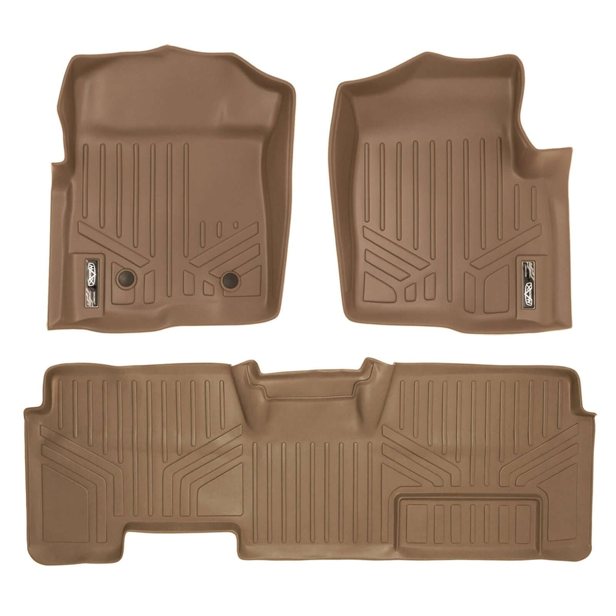 Smart TrimTM Floor Liners For 2011-2014 Ford F-150 SuperCab Non Flow Center Console