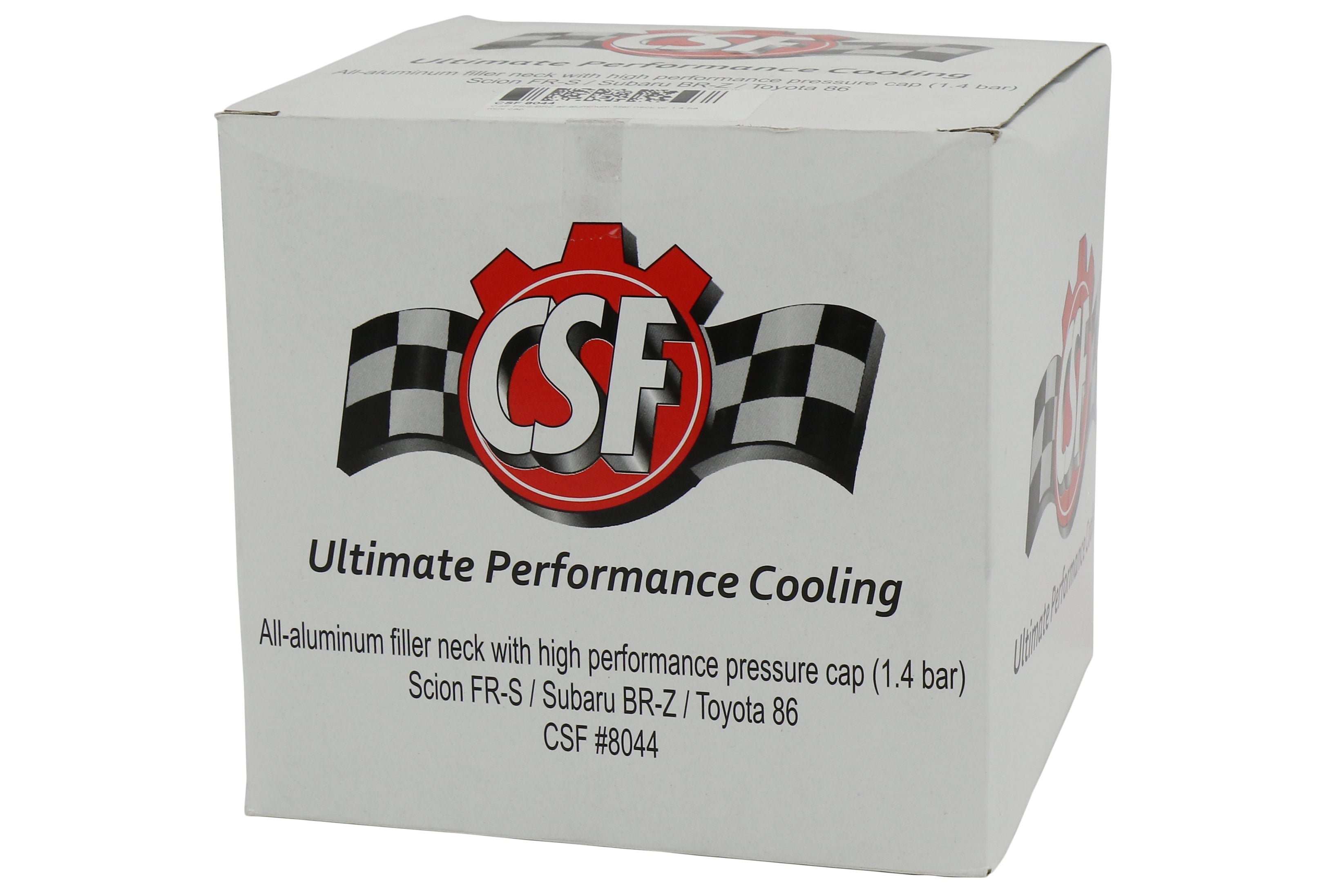 CSF Filler Neck with High Performance Radiator Cap (1.4 bar) - 2013-2016 Scion FR-S / 2013-2024 Subaru BRZ / 2017-2019 Toyota 86 / 2022-2024 GR86