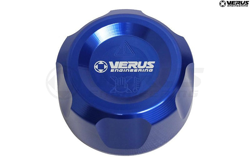 Verus Engineering Heat Exchanger Cap Blue 2020 Toyota Supra - 2020+ A90 Supra