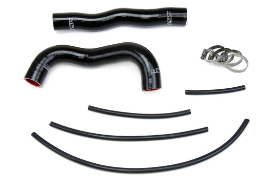 HPS Reinforced Black Silicone Radiator Hose Kit Coolant Hyundai 13-14 Genesis Coupe 2.0T Turbo 4Cyl