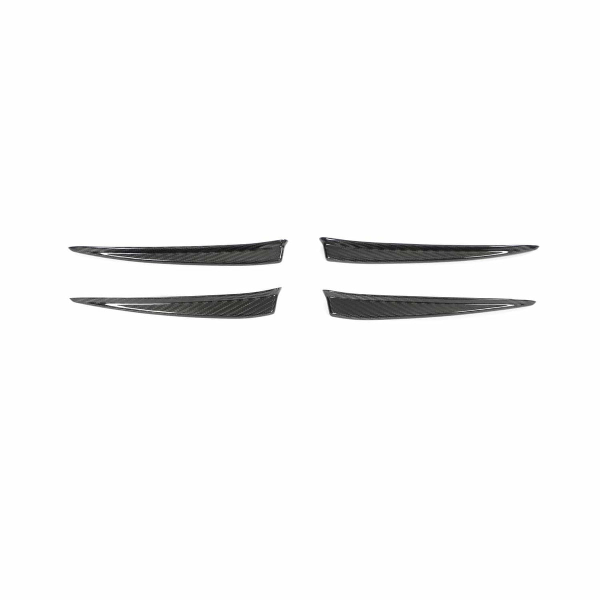 Revozport Carbon Fiber Hood Fins - BMW G87 M2