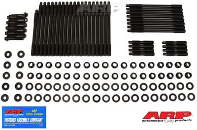 ARP SBC/WP Tall Deck 9.80 Warhawk Block w/Warhawk 12Deg LS7 Heads Head Stud Kit