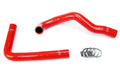 HPS Red Reinforced Silicone Radiator Hose Kit Coolant Lexus 92-99 SC300 with 1JZGTE or 2JZGTE Engine Swap
