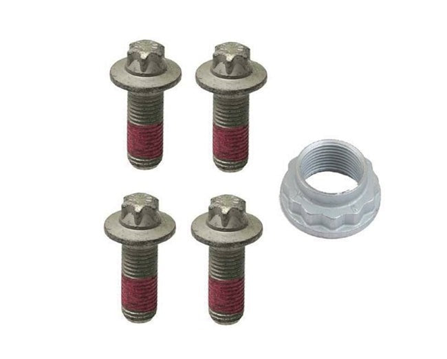 BMW F25 X3/X4 Rear Wheel Bearing Bolt Kit OEM 33406787466