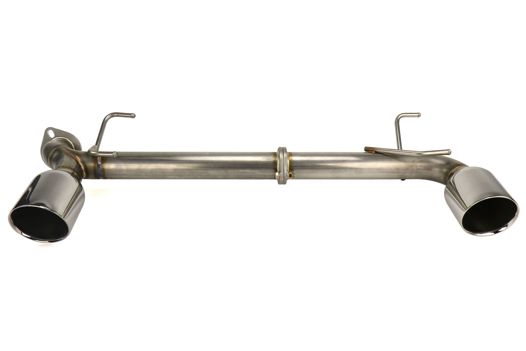 Remark Axle Back Exhaust Muffler Delete w/ Stainless Steel Double Wall Tips - 2013-2016 Scion FR-S / 2013-2016 Subaru BRZ