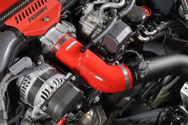 PERRIN Inlet Hose - Red 2022-2026 Subaru BRZ / Toyota GR86