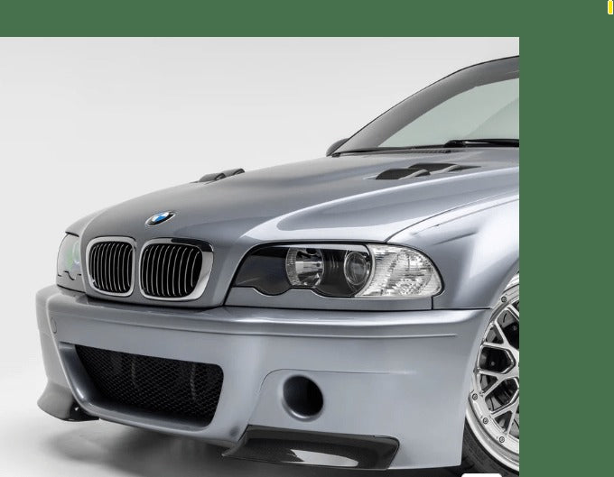 VORSTEINER BMW E46 M3 V-CSL Aero Rear Diffuser Carbon Fiber PP 1x1 Glossy
