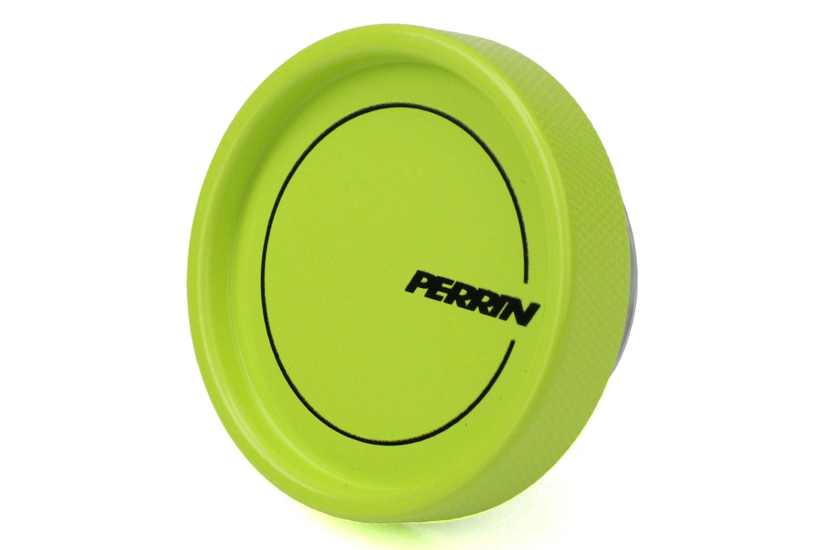 Perrin Oil Cap Neon Yellow - Subaru Models (inc. 2002-2021 WRX / STI)
