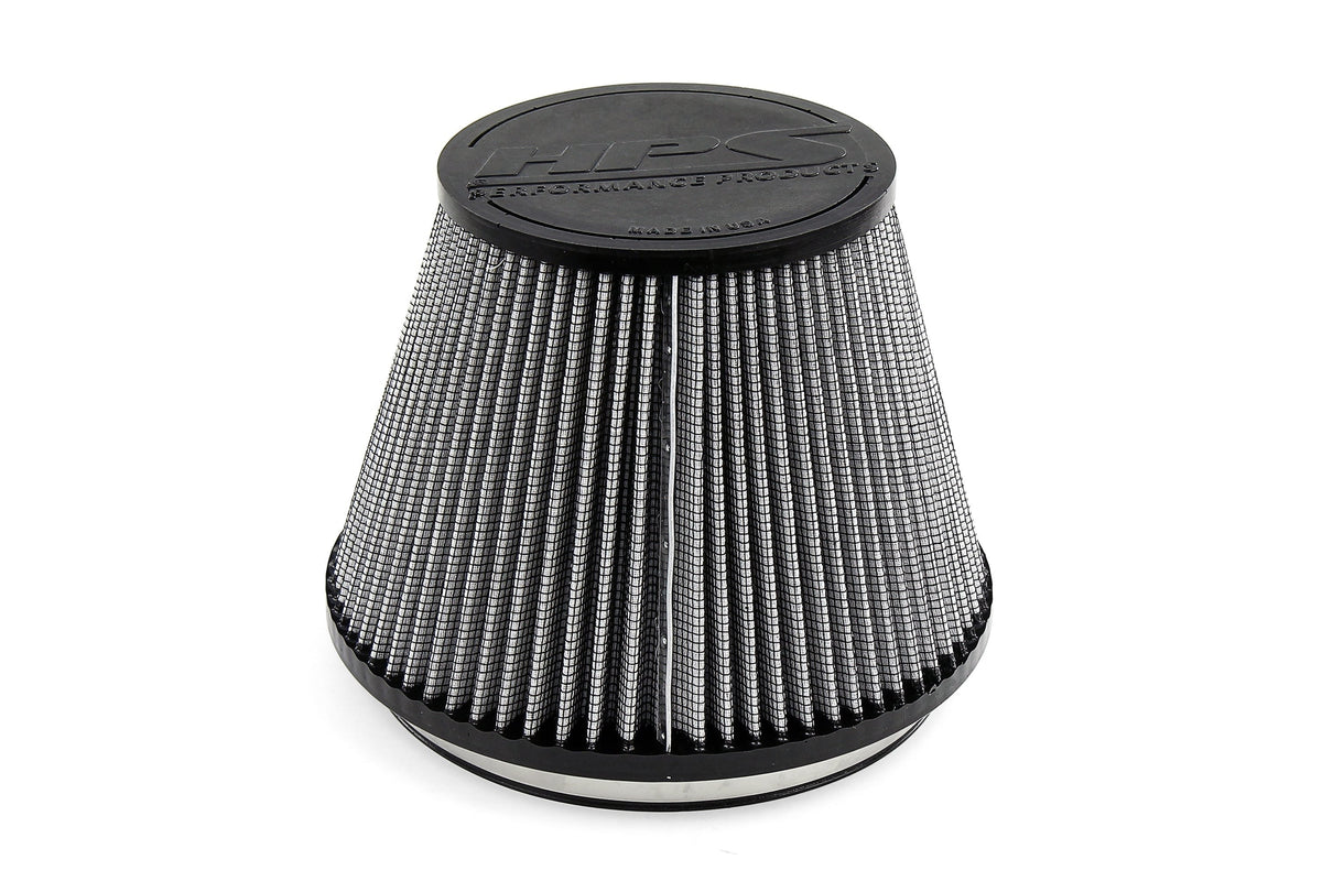 HPS Performance 6" Air Filter, 6" Length, 7.5" Base, 4.75" Top, HPS-4334