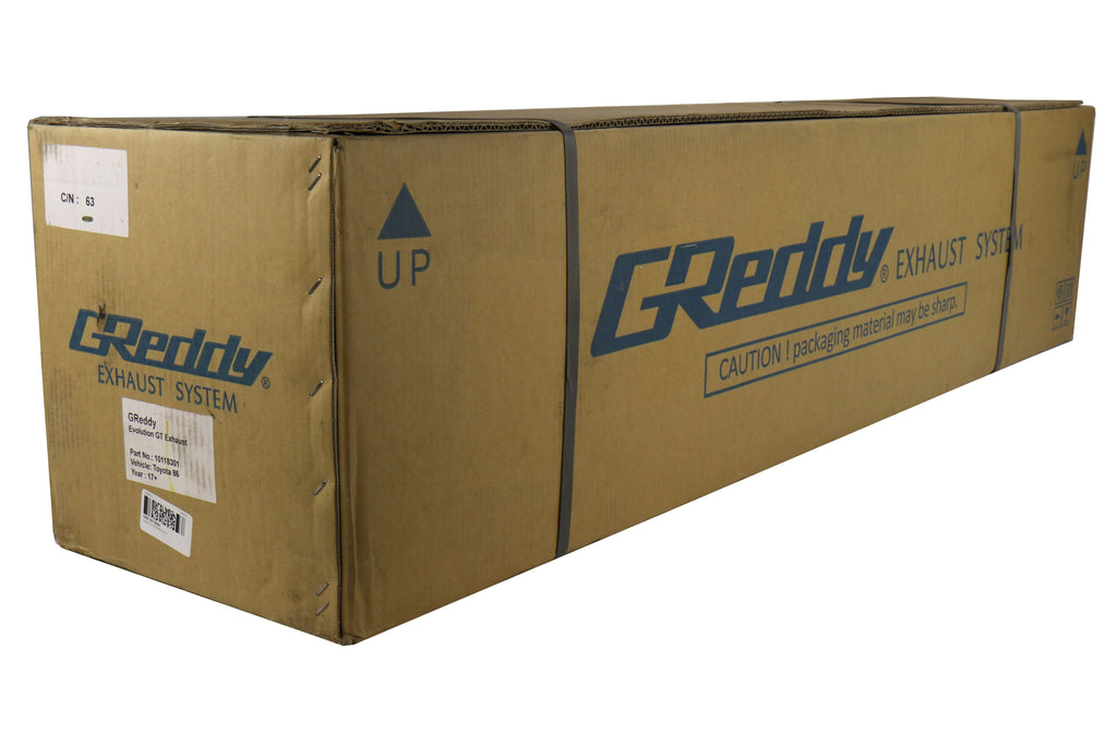 Greddy Evo GT Cat Back Exhaust - 2017-2024 Subaru BRZ